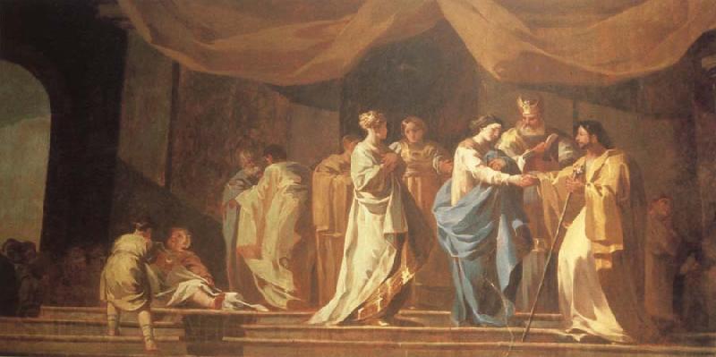 Francisco Goya Betrothal of the Virgin France oil painting art